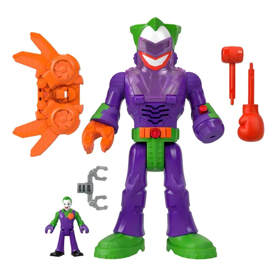 Imaginext Dcsf Figura De Acción The Joker Insider & Laffbot