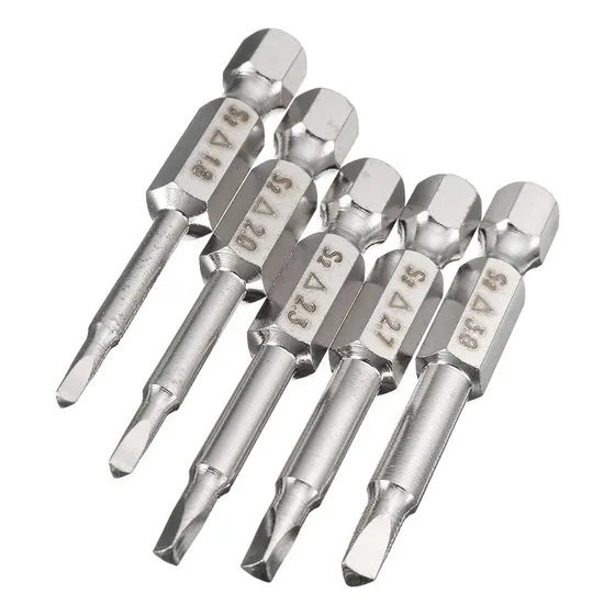 Yakamoz 5pcs Puntas De Destornillador De Cabeza Triangular M