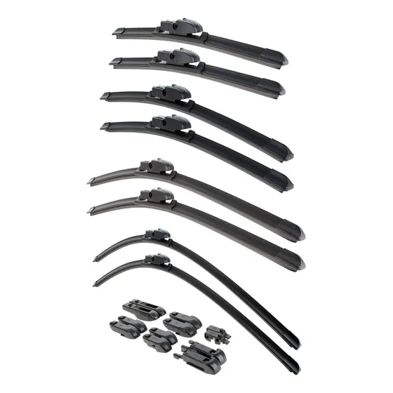 Plumas Limpia Parabrisas Universales Curvas Banana Aerodin F
