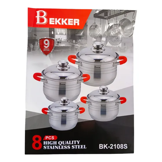 Bekker Germany De 8 Pzs De 9 Capaz E Fondo Difusor