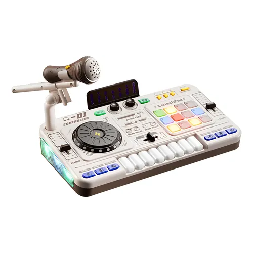 Controlador Gemini Sound MDJ-600 CDJ Preto com Hot Cue e USB-MIDI