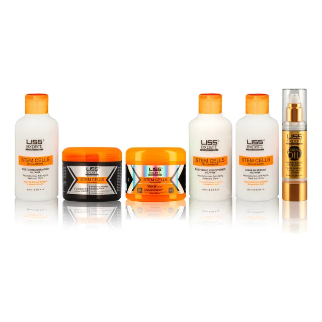 Alisado Células Madre Kit Completo + Leave In Liss Expert