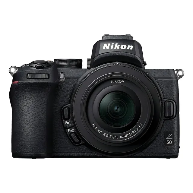 Nikon Z 50 Kit 16-50mm 50-250mm sin espejo color negro