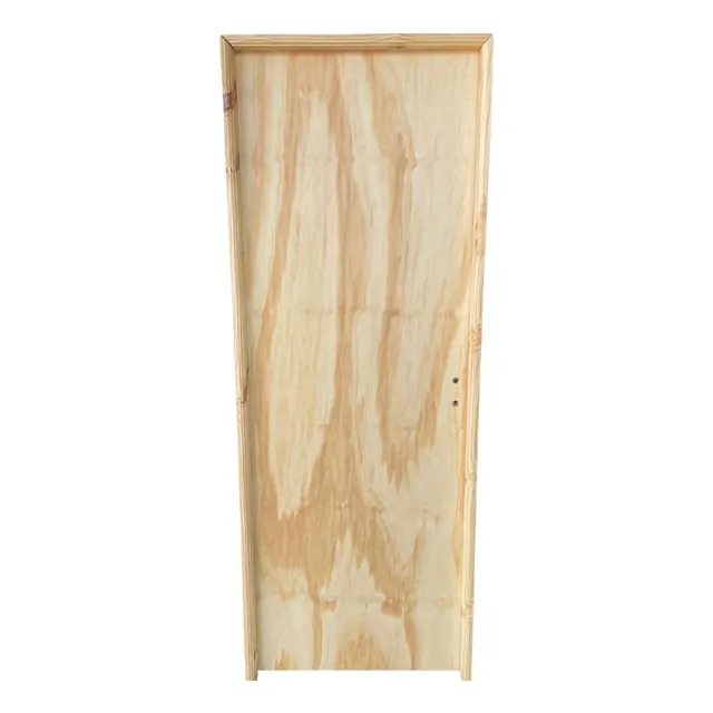 Puerta Placa Interior Pino Marco De Madera 70x200