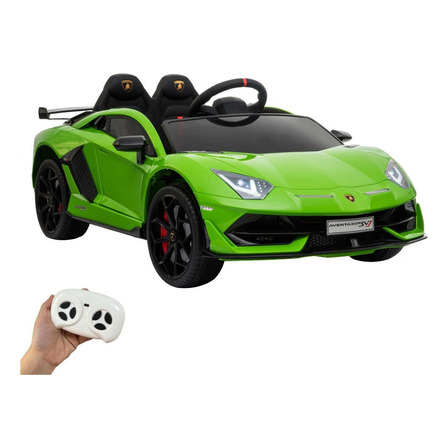 Carro Elétrico Infantil Lamborghini Svj Licenciado Cores Cor Verde Voltagem Do Carregador 127/220v Carro Elétrico Infantil Lamborghini Svj Licenciado Cores Cor Verde Voltagem Do Carregador 127/220v