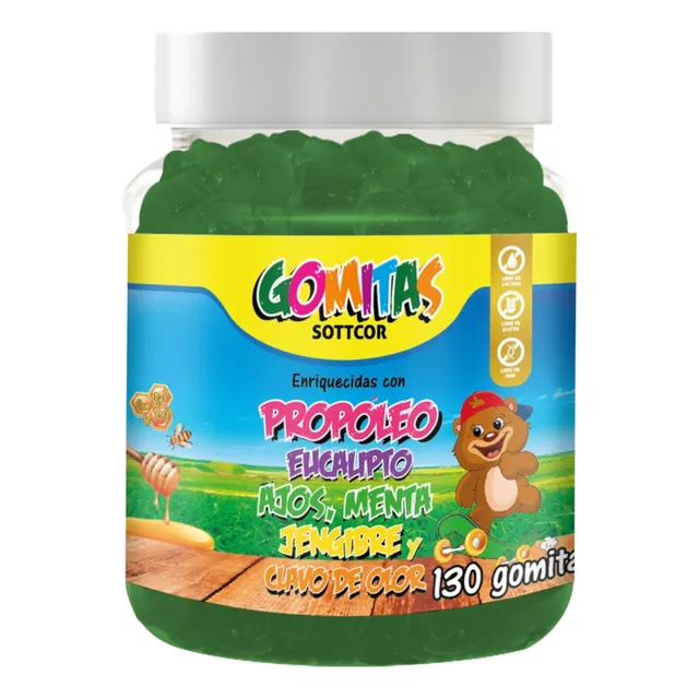 Propóleo Para Niños Gomitas Sottcor 100gr Chicle