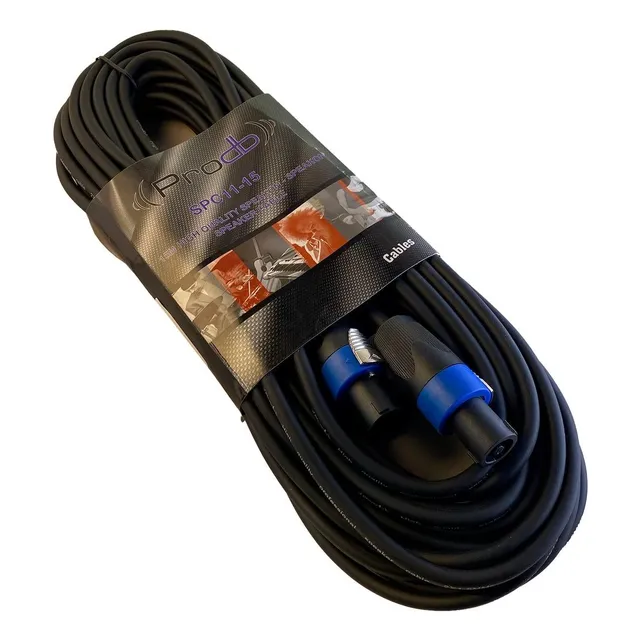 Cable Speakon 15 Metros Prodb Spc 11-15