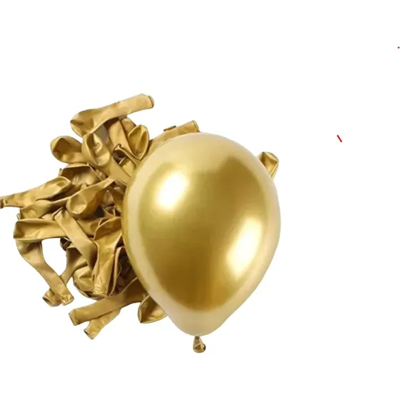 Globos Metalizdos Cromados(shuaian)(50 Unidades)(10nch)