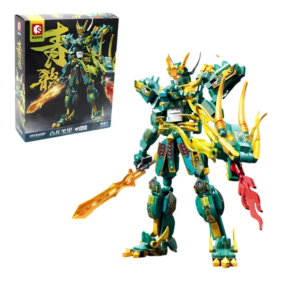 Sembo Blocks Dragón Mecha Of Steel 103332 - Bloques Armables