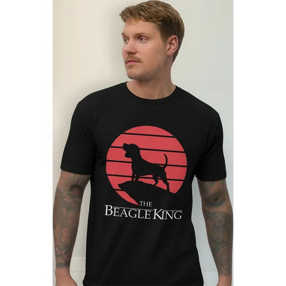 Playera The Beagle King - Rey León - Mascotas