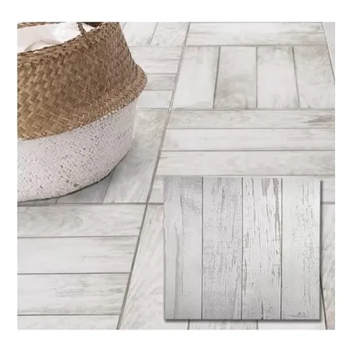 Simil Madera 50x50 Ceramica Cañuelas Bologna Tiza X Caja