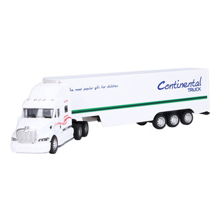 Pull Back Vehicle Toy Container Truck Em Liga De Escala 1/48 Pull Back Vehicle Toy Container Truck Em Liga De Escala 1/48