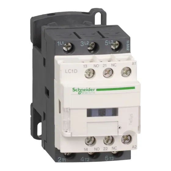 Contactor Electrico 18a  220v 1no Schneider Electric Lc1d18
