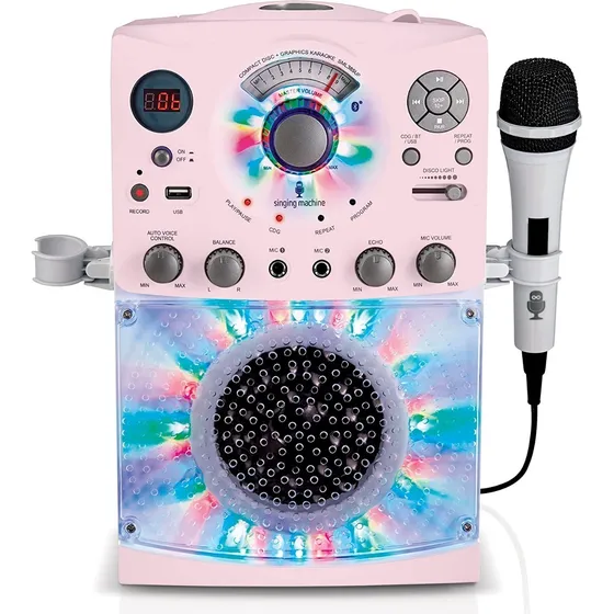 Singing Machine Sistema De Karaoke Con Bluetooth Parte Super