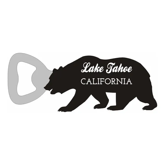 Lago Tahoe California Abrebotella Oso Recuerdo Camping