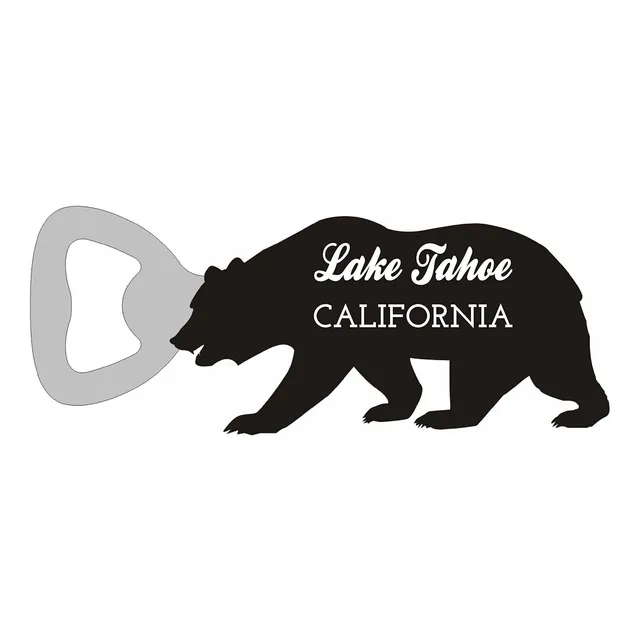 Lago Tahoe California Abrebotella Oso Recuerdo Camping
