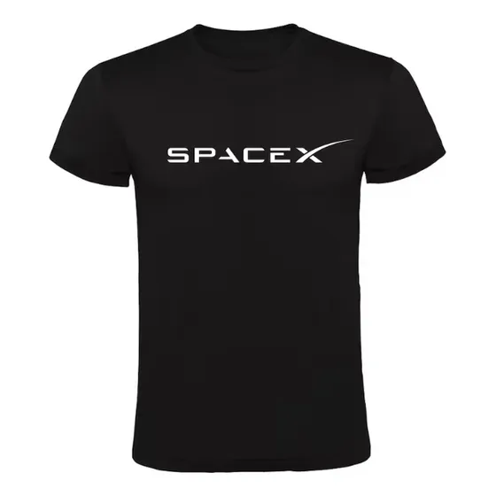 Polera Unisex Elon Musk Espacio Spacex Algodon Estampado