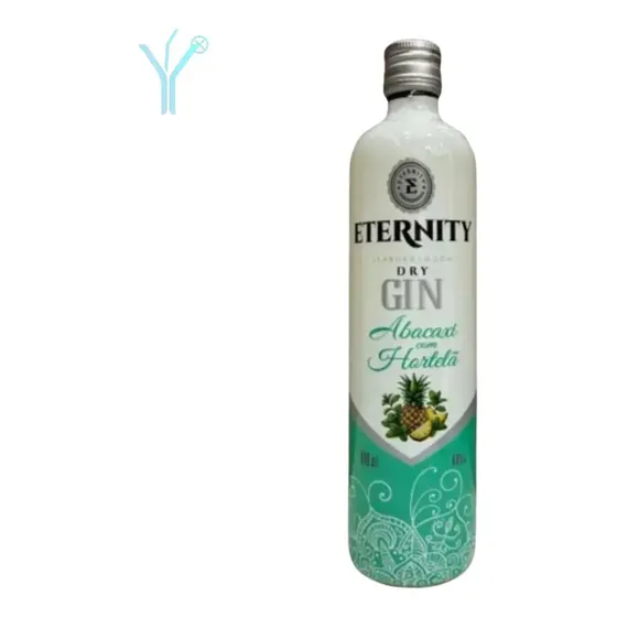 Gin Eternity Abacaxi com Hortelã London Dry 900 mL abacaxi com hortelã