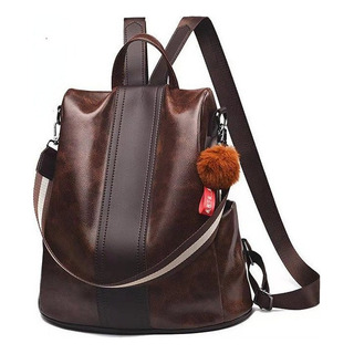 Mochila Informal De Trabajo De Cuero Elegante Para Mujer Mochila Informal De Trabajo De Cuero Elegante Para Mujer