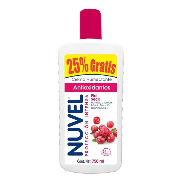 Crema Corporal Nuvel Protección Intensa Piel Seca 750ml.