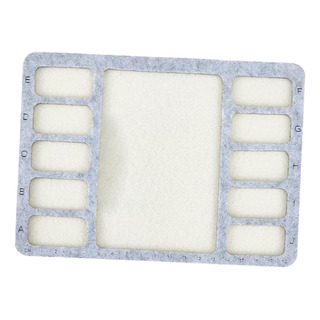 Tapete Para Cuentas, Tablero De Diseño De 20cmx15cm Tapete Para Cuentas, Tablero De Diseño De 20cmx15cm