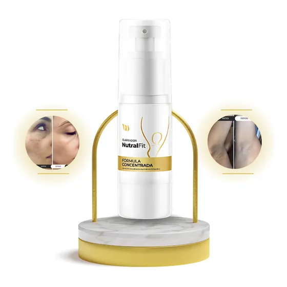 Creme Clareador Facial Tira Mancha Corpo Rosto Nutralfit 1un Momento De Aplicação Dia/noite Tipo De Pele Todo Tipo De Pele