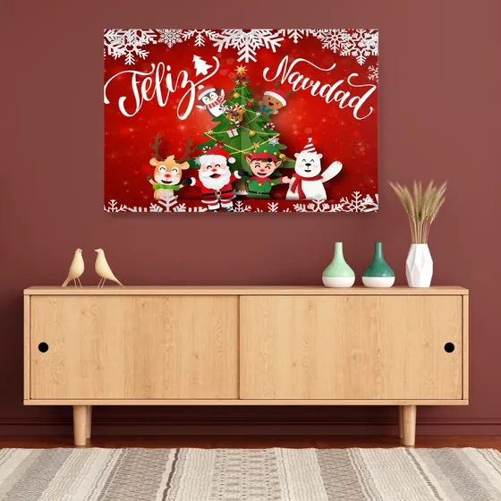 Cuadros De Navidad En Canvas 90x60