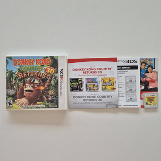 Donkey Kong Country Returns 3ds Original Pronta Entrega + Nf Donkey Kong Country Returns 3ds Original Pronta Entrega + Nf