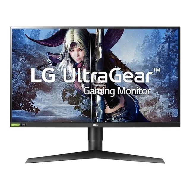LG 27gl83a-b 27 Monitor Gamer Ips 1ms Nvidia G-sync Qhd