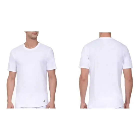 Franela Nautica Importadas 3 Pack Color Blanco M