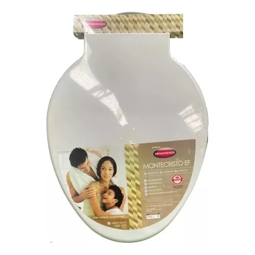 Asiento Tapa Sanitario Poceta Venceramica Montecristo Ef