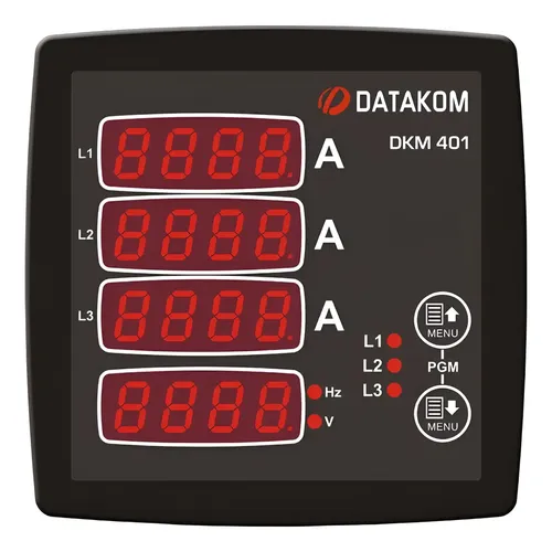 Baomain DH-670 Analog Ammeter – DC 0-25A Rectangular Panel Meter, Class 2.0 Accuracy, Needle Gauge, CE Approved