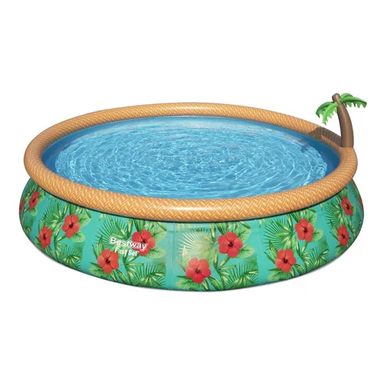 Piscina Inflable  Bestway 4.57mx Los 84cm Con Bomba Y Filtro