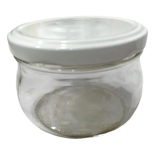Frasco De Vidrio 258 Ml Tapa Rosca