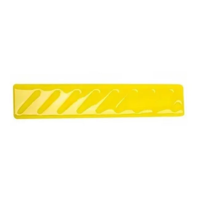Adesivo Amarelo Para Ônibus Com Acessibilidade Visual 24,5x4