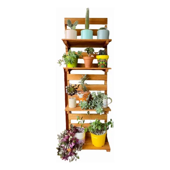 Jardin Vertical De Madera
