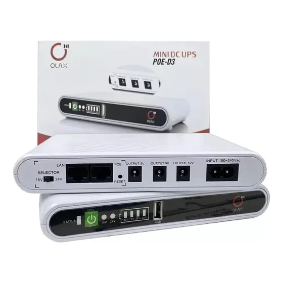 Mini Ups Para Modem Router Antenas 10000 Mah Olax
