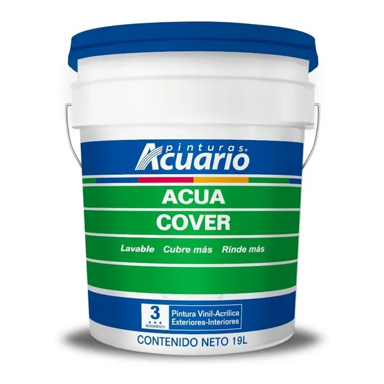 Pintura Acuario Acua Cover Cubeta 19lt Color Piñon Va92490