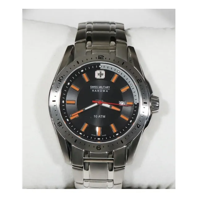 Reloj Swiss Military Hanowa Original Nuevo Caballero Acero