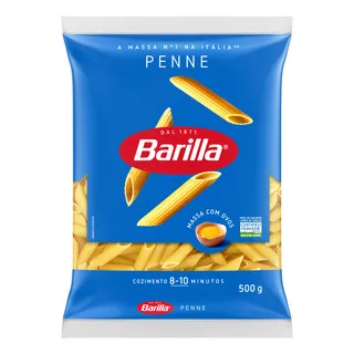MacarrĂŁo Com Ovos Penne Rigate Barilla Pacote 500gr MacarrĂŁo Com Ovos Penne Rigate Barilla Pacote 500gr