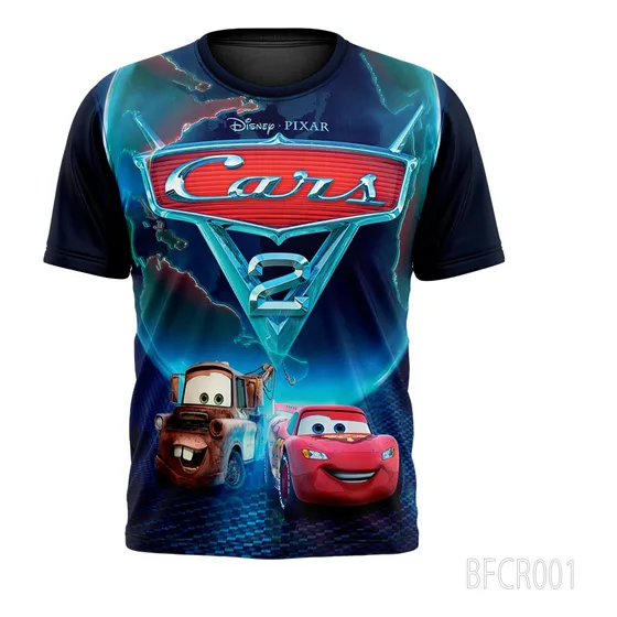 Franela Para Niños Y Adultos Cars, Peliculas , Sublimadas