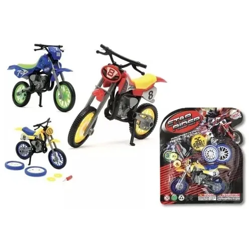 Moto Motocross De Dedos Juguete Niños Accesorios Armable 
