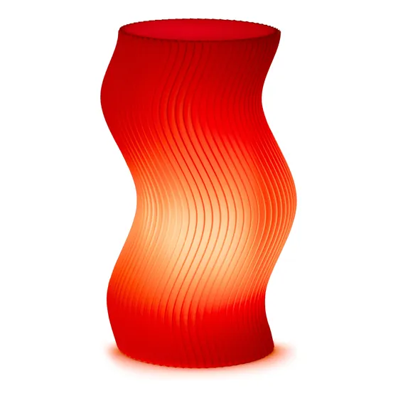 Lampara Velador Moderno Mesa Nordico Led Curve