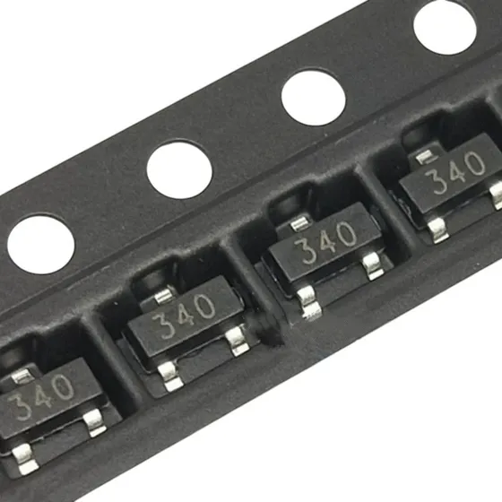 15x Power Mosfet Canal P - Fdn340p 340 - Smd