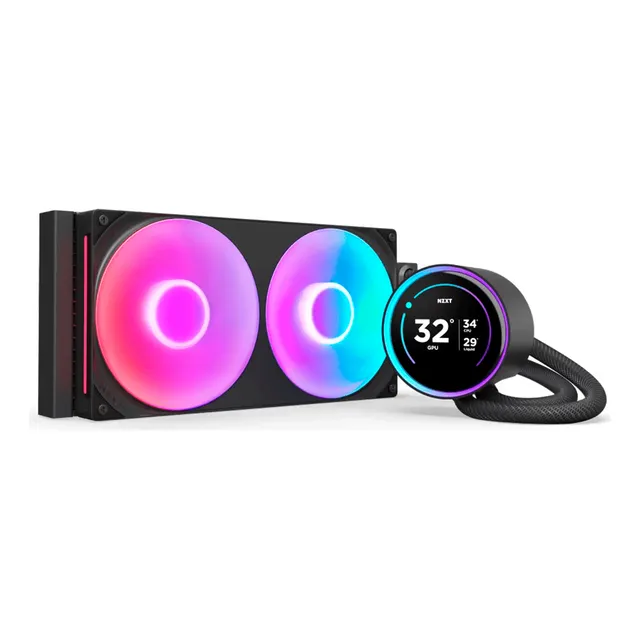 Nzxt Elite 280 V2 Enfriamiento Líquido Cpu 2x140mm 2000rpm 