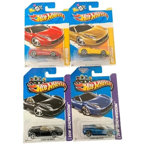 Hot Wheels Ferrari 458 Spider (2012-2013) Coleccion