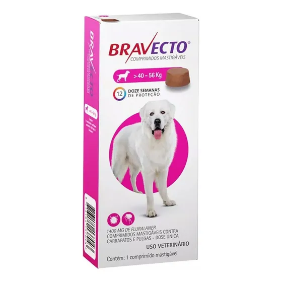 Antipulgas Bravecto 40 A 56kg Barato