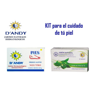 2 Jabones D'andy Antimicótico Y Cicatrizante 2 Jabones D'andy Antimicótico Y Cicatrizante