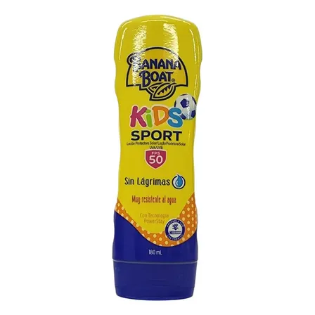 Protetor Solar Banana Boat Kids Sport Loção Fps 50 X 180ml