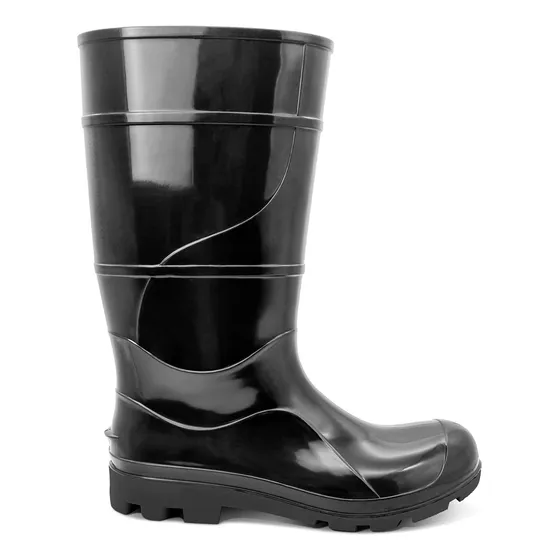 Bota Borracha Galocha Pvc Cano Longo S/ Forro Impermeável